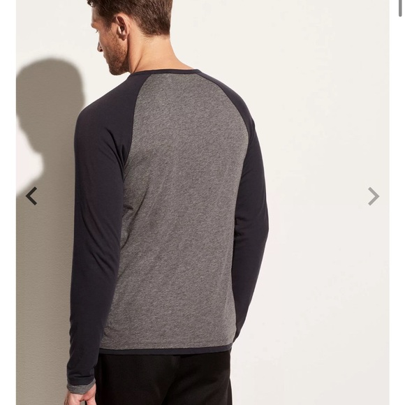 VINCE Double Layer Baseball Crew - Picture 3 of 5